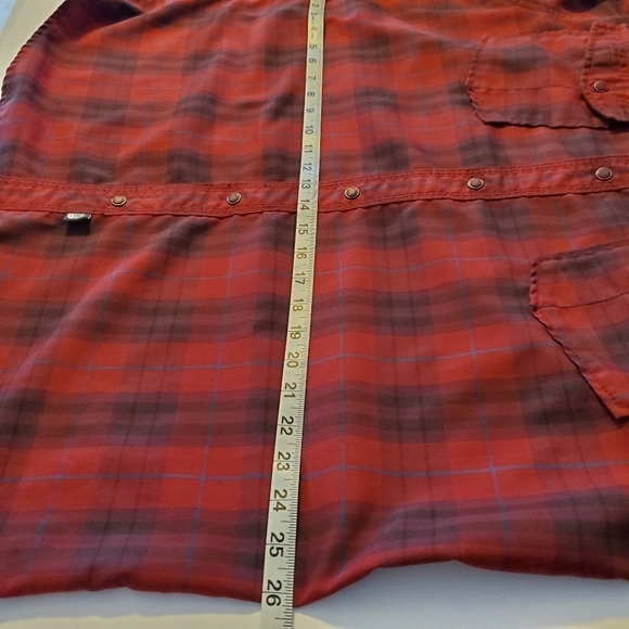 The North Face Men's Long Sleeve Snap Button Up Shirt Sz XL - Picture 8 of 15